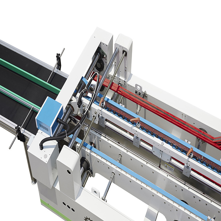 全自动高速pvc/pet/pp粘盒塑料糊盒胶盒机 胶水机