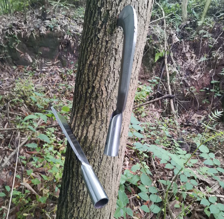 铬钢砍柴刀砍树刀镰刀户外丛林开路刀砍山刀农用弯刀户外刀农用刀