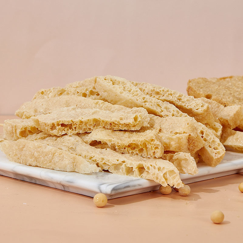 陕西特产脆豆腐500火锅麻辣烫食材关东煮脆皮豆腐卤豆腐豆皮素鸡