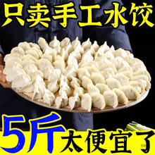 手工饺子水饺速冻冷冻食品新鲜韭菜鸡蛋荠菜香菇大葱猪肉扁食蒸饺