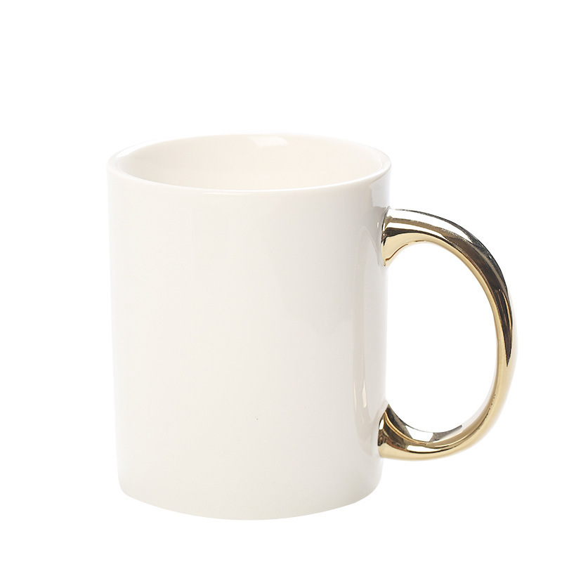 Ceramic Glaze Mug International Cup Coffee Cup Advertising Cup Breakfast Cup Factory Wholesale Customizable Logo