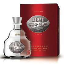 2019年产湖南浏阳河酒10年年份52度475ml 浓香型白酒单瓶礼盒正品