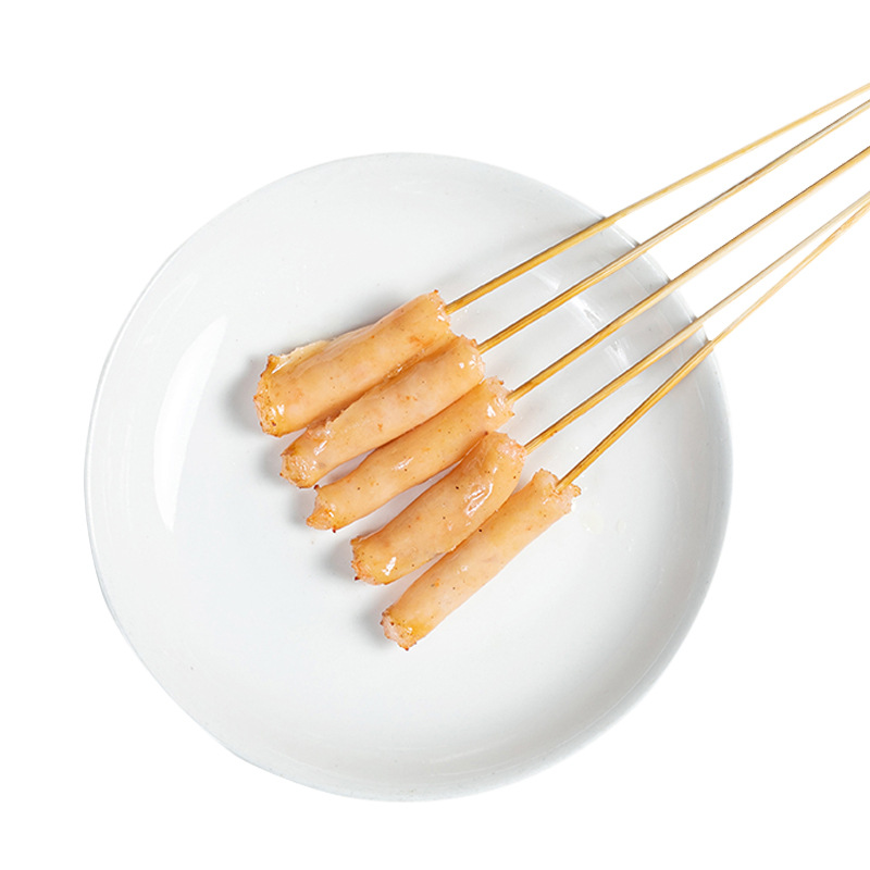 洪宝制串虾滑串炸串食材批发半成品烤串商用冷冻烧烤肉串小吃