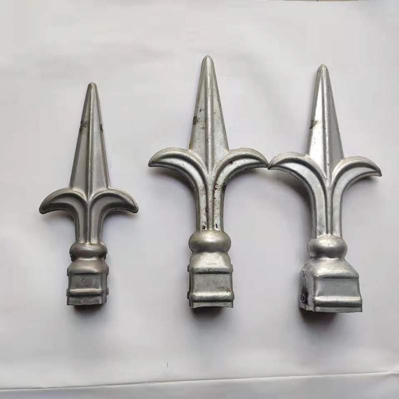 锌钢护栏配件防铝铁艺栅栏配件铸铁枪尖矛头矛尖护栏围栏装饰枪头