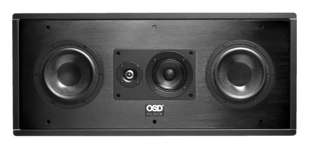 osd audio black系列 t65 三分频lcr喇叭6.