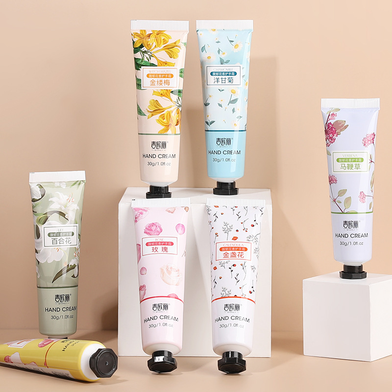 MY ONLY New Floral Fragrance Hand Cream 30G Herb Essence Hand Cream 10 Flavors Optional Factory in Stock Wholesale