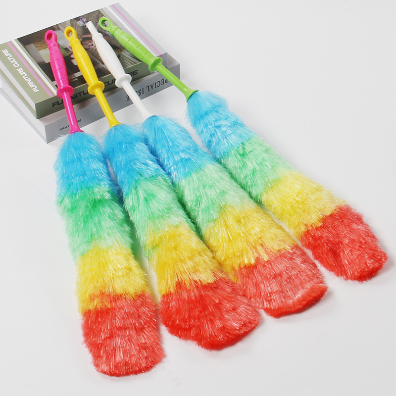 Hot-Selling New Arrival Korean Handle Pp Silk Dust Remove Brush Household Kitchen Living Room Cleaning and Cleaning Helper Super Desktop Brush