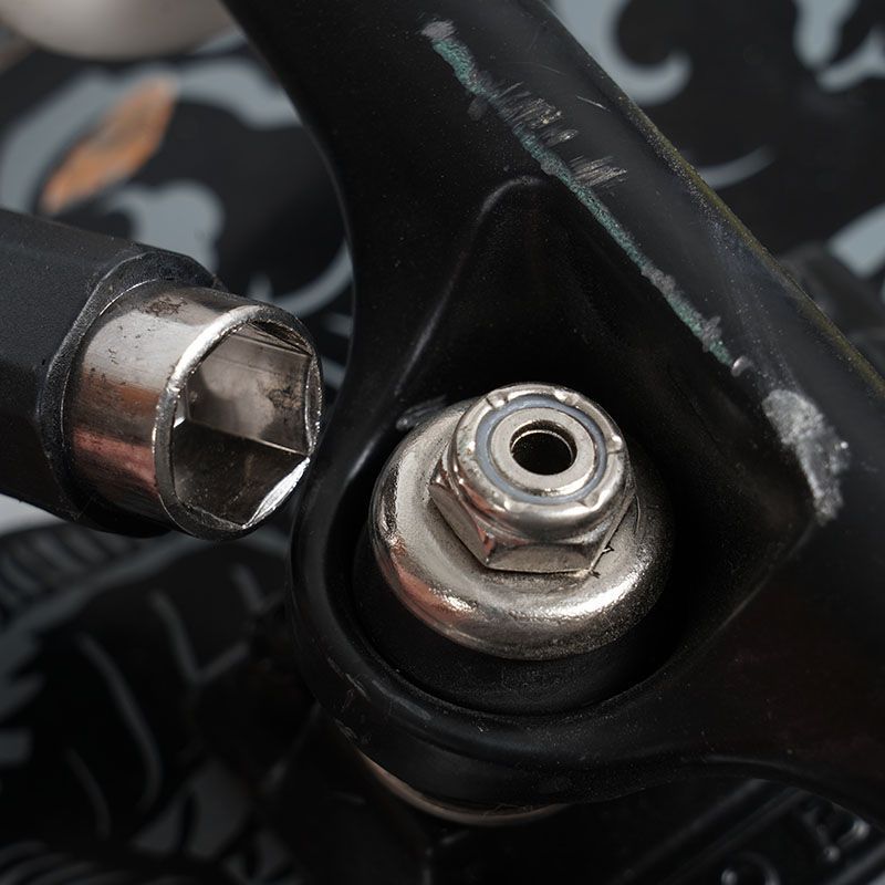 滑板主桥钉螺母专业双翘动作板长板小鱼板支架螺丝帽尼帽通用