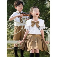 小学生校服套装英伦风毕业服幼儿园园服六一合唱表演讲服夏季班服