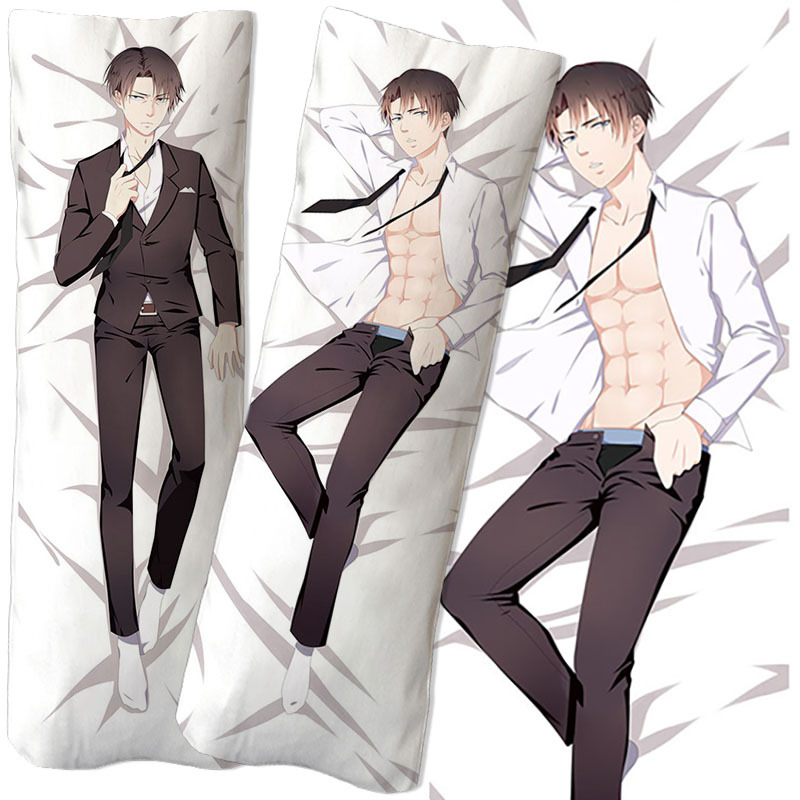 进击的巨人东京食尸鬼 金木研等身邪恶抱枕diy 定做定制 宅男腐女