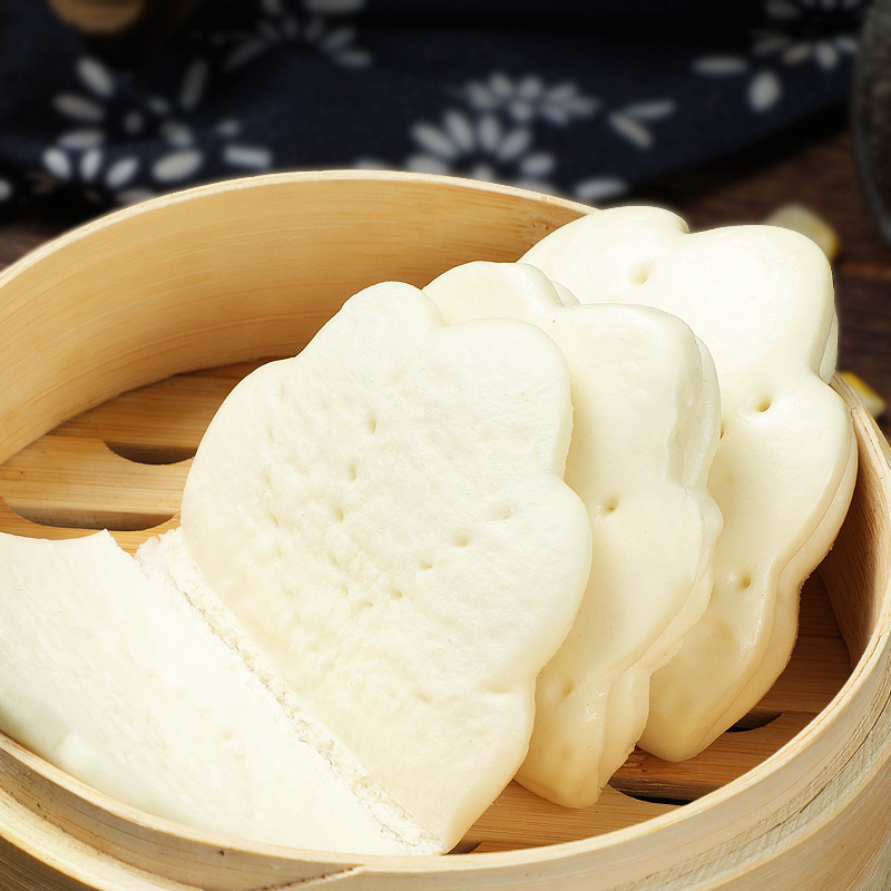 荷叶饼手工夹馍饼速食冷冻早餐早点面点馒头包子肉加饼包邮