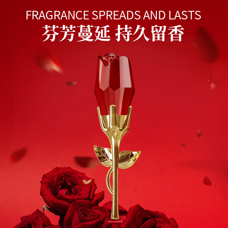 Internet Hot Dixianger Red Rose Perfume for Women Long-Lasting Light Perfume Fresh Floral Tone E-Commerce Cross-Border Wholesale