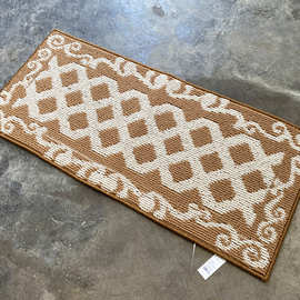 加厚丙纶毛圈欧式地垫入户门垫地毯防滑大门口蹭灰出口瑕疵品玄关