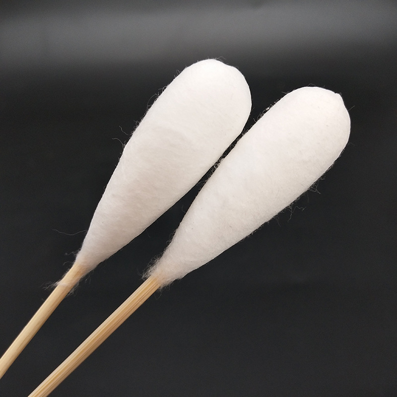 棉花朵朵一次性大头长棉签消毒使用妇科专用大棉签20cm脱脂大棉签