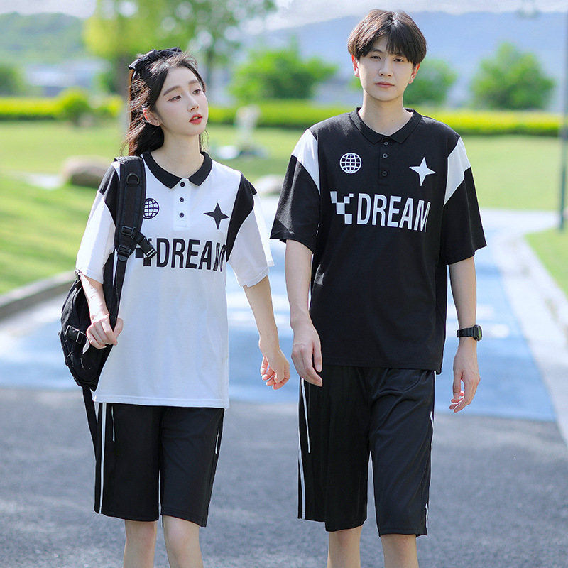 2024中学生班服校服高初中小学生情侣装中学生班服套装运动会校服