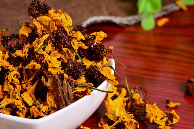 新疆和田昆仑山雪菊 花茶胎菊野生冰山高原雪菊特级野生正品50克