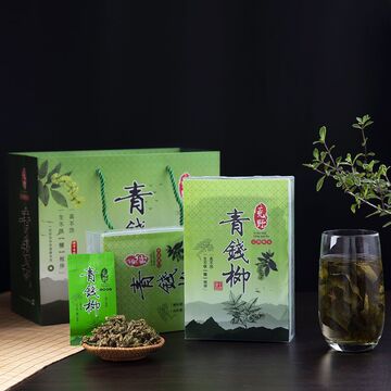 江西修水荒野青钱柳金钱柳茶高品质野生高山古树原叶颗粒茶叶