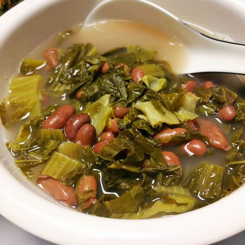 贵州特产无盐酸菜农家新鲜酸菜青菜腌藏毕节酸菜豆米商用批发 图片