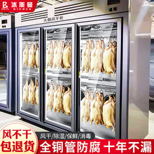 晾鸭晾胚风干柜熟食冰斯曼风干卤味烧腊烘干机商用烤鸭风冷
