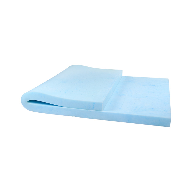 跨境家居打孔凝胶记忆棉床垫慢回弹泡沫榻榻米垫子宿舍单双人床褥