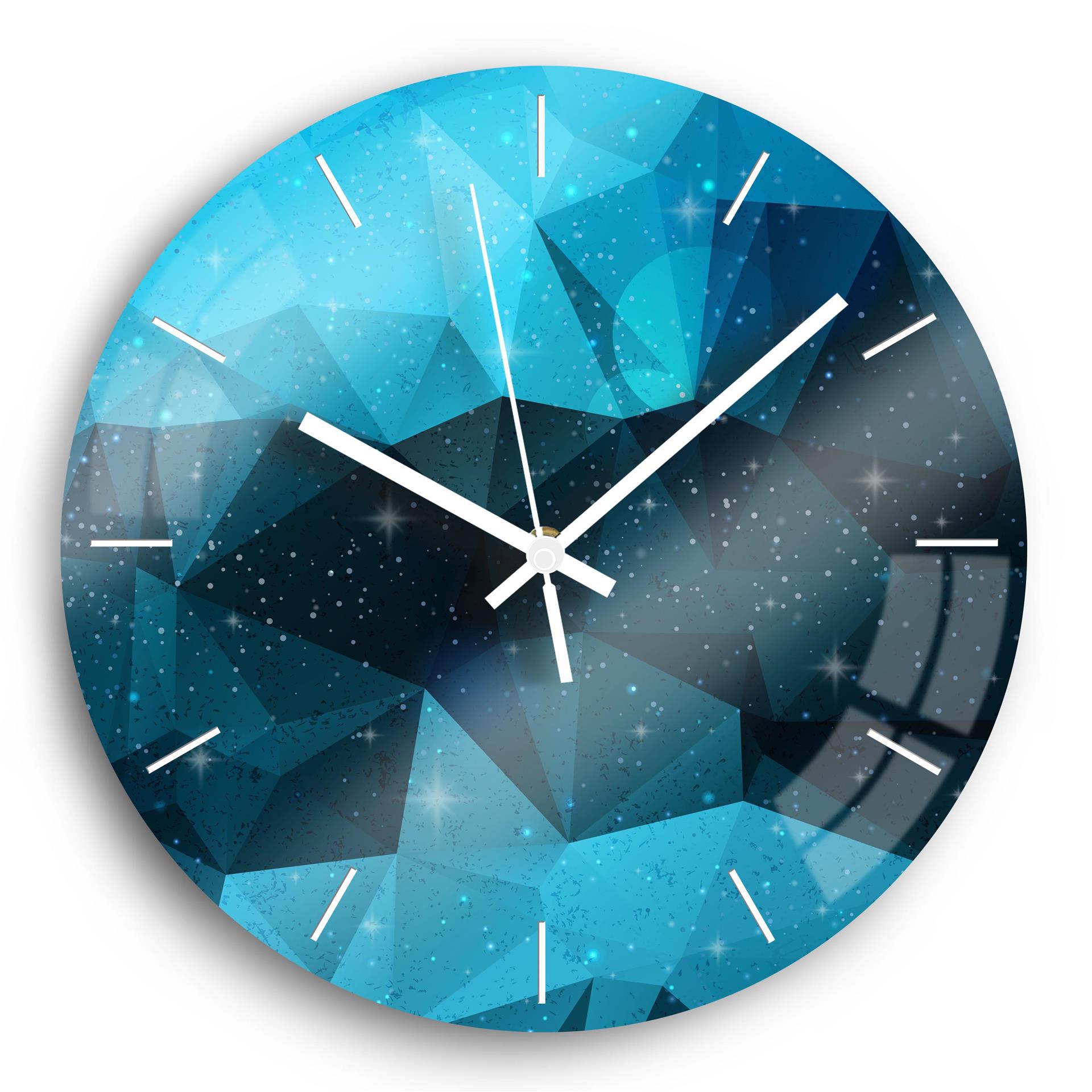 钟国时代 现代抽象时钟 艺术家居挂钟 简约风格办公卧室时钟 o195-报