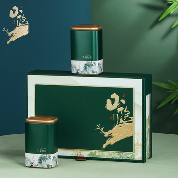 新款国潮风茶叶包装半斤装一斤绿茶礼盒毛尖茶龙井茶茶叶礼品空盒
