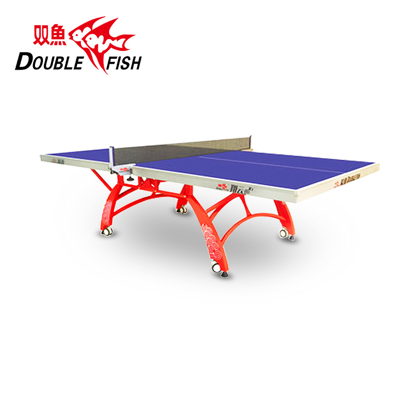 正品双鱼乒乓球桌折叠标准家用专业比赛款室内乒乓球台翔云x1祥云