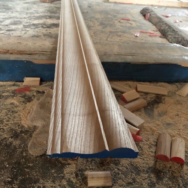 定制批发阴角线实木线条成品 源头厂家直供 柜门吊顶木框线门套线