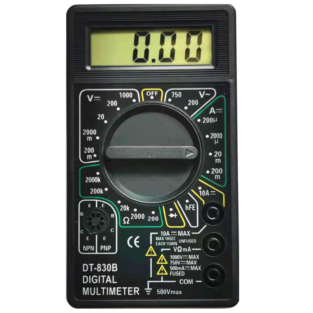 高品质 高性价比数字万用表 dt830b 配电池和表笔彩盒dt830d-阿里巴巴