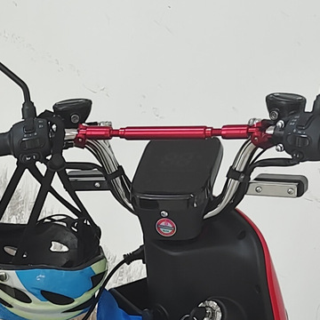 摩托车平衡杆支架龙头横杆拉杆把拓展踏板电瓶电动车改装配件大全