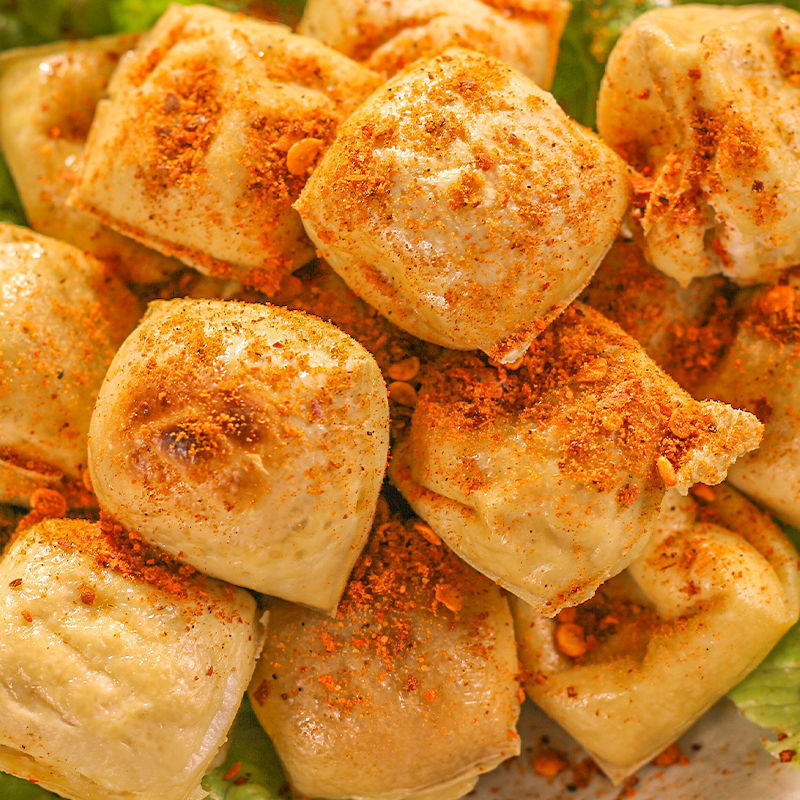 包浆豆腐500枚云南石屏嫩臭豆腐香爆浆建水烧烤料小豆腐一件 批发