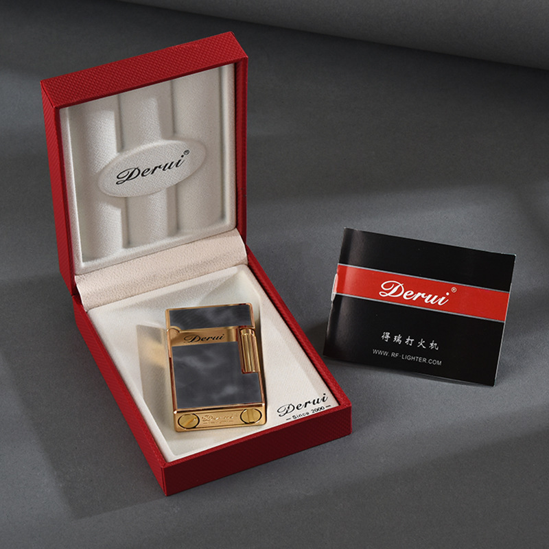正品德瑞朗声煤油打火机金属创意高档钢音礼品dr519新款网红同款