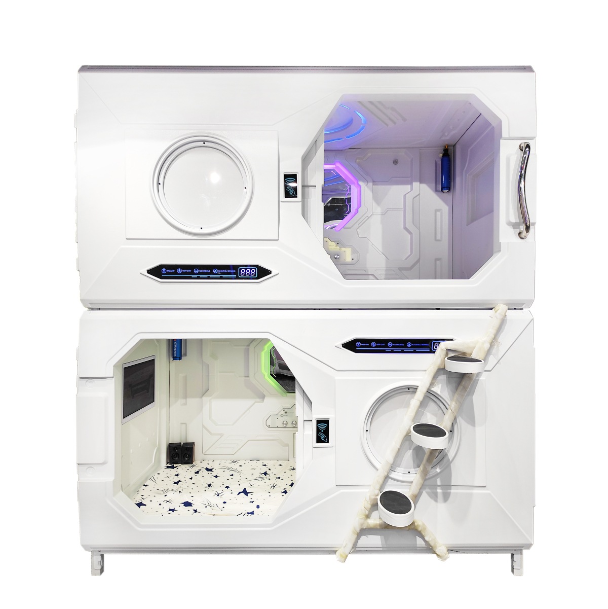 太空舱胶囊床太空舱睡眠床太空舱酒店设备学生床电竞床学校胶囊床