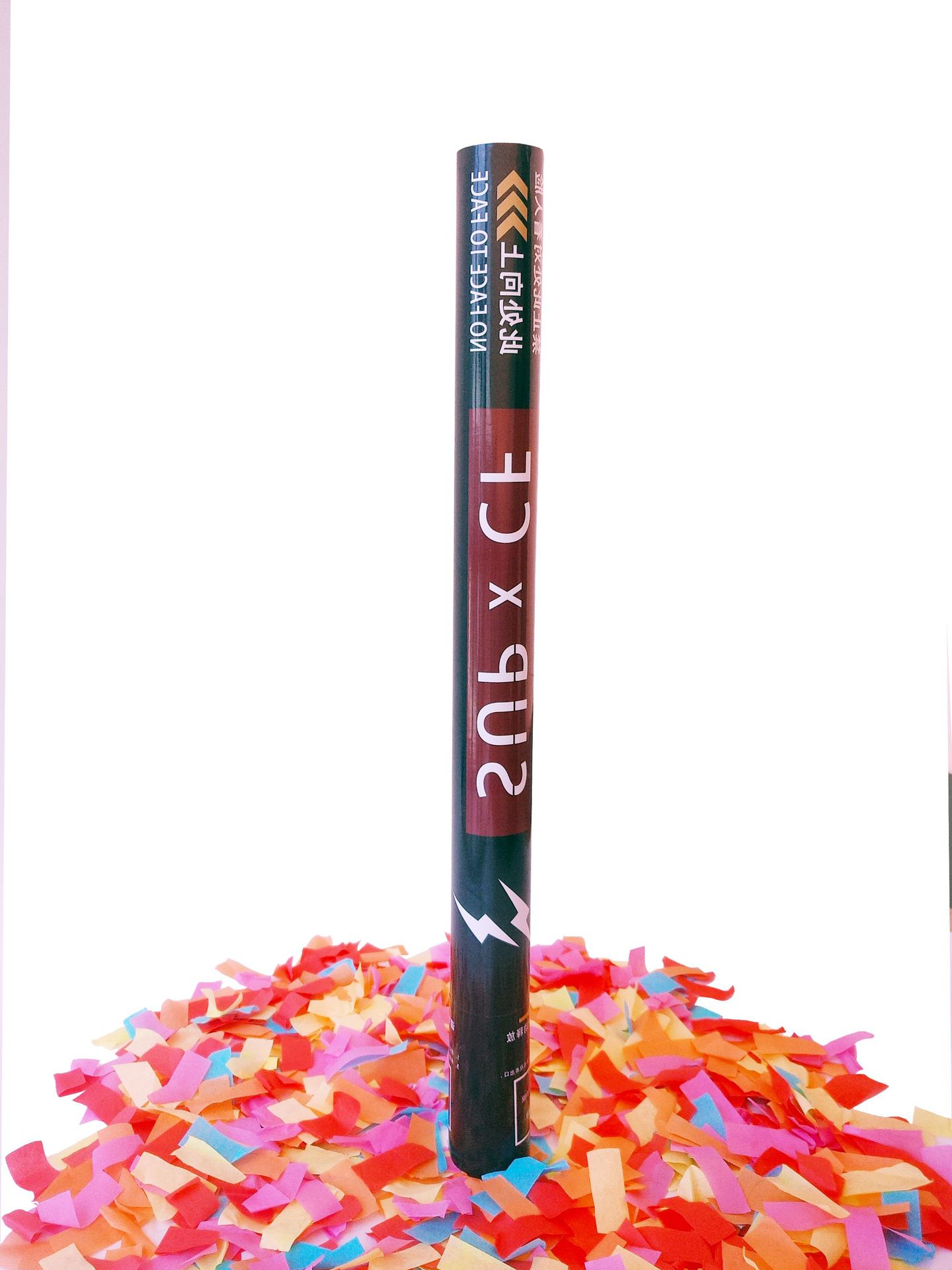 电子礼花筒酒吧派对气氛手持礼炮夜场空气加特林烟花阻燃纸礼花