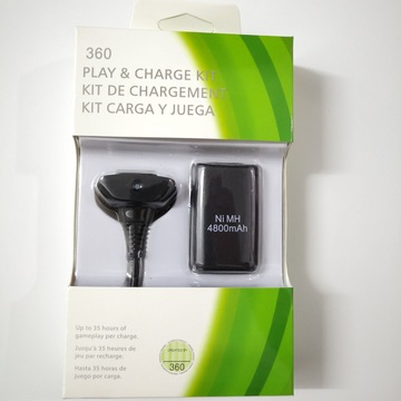 xbox360电池 3602合1电池套装360电池包xbox锂电池手柄电池充电线