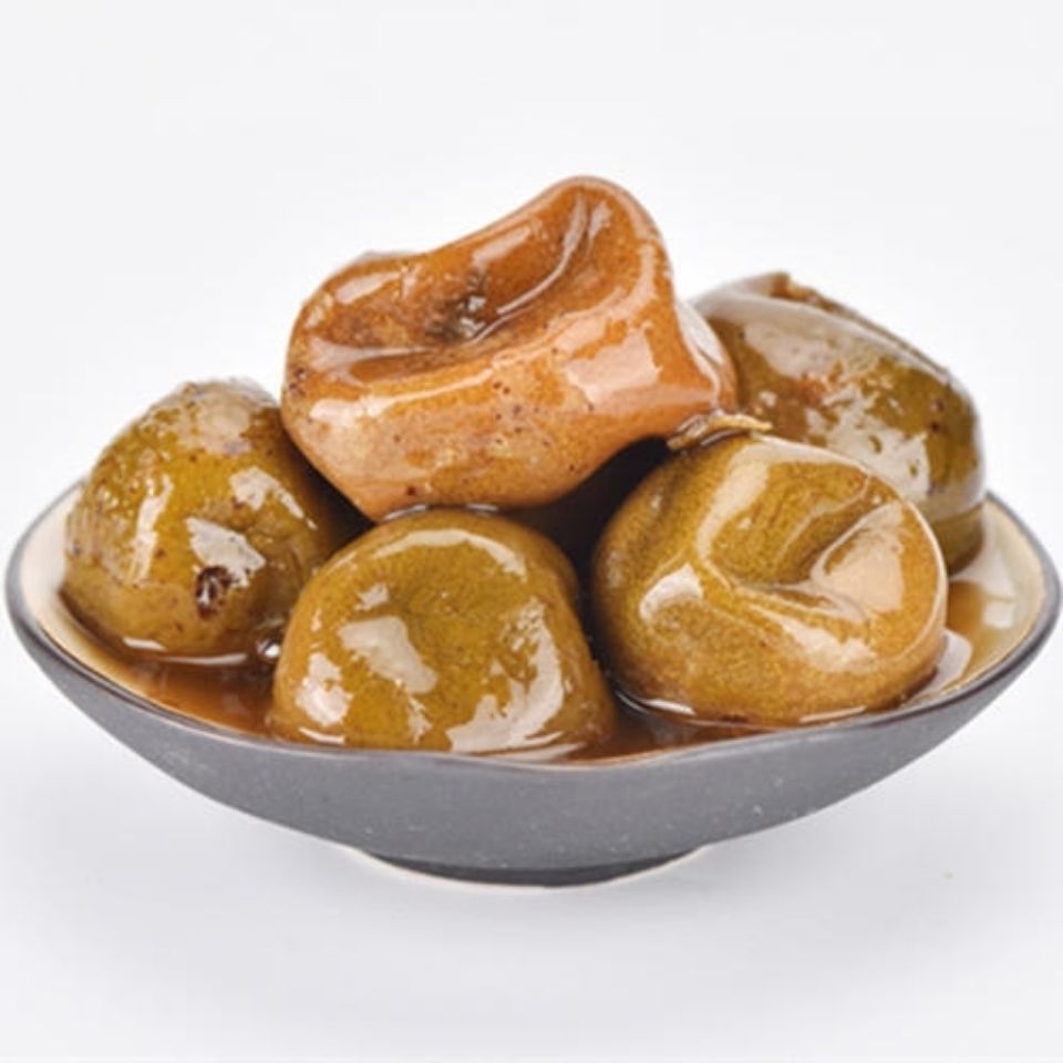 广西老坛腌制咸柠檬牛脚子陈年腌制柠檬酸咸柠七泡柠檬鸭配料批发