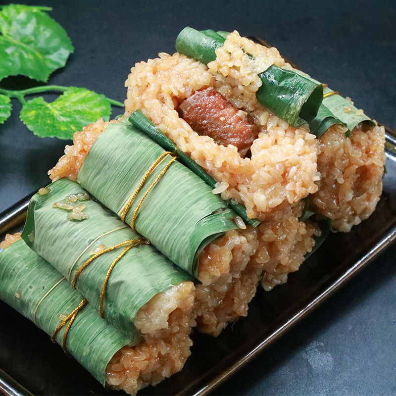 粽香排骨600g10根糯米排骨饭加热即食粽子猪排饭 酒店茶餐厅小吃
