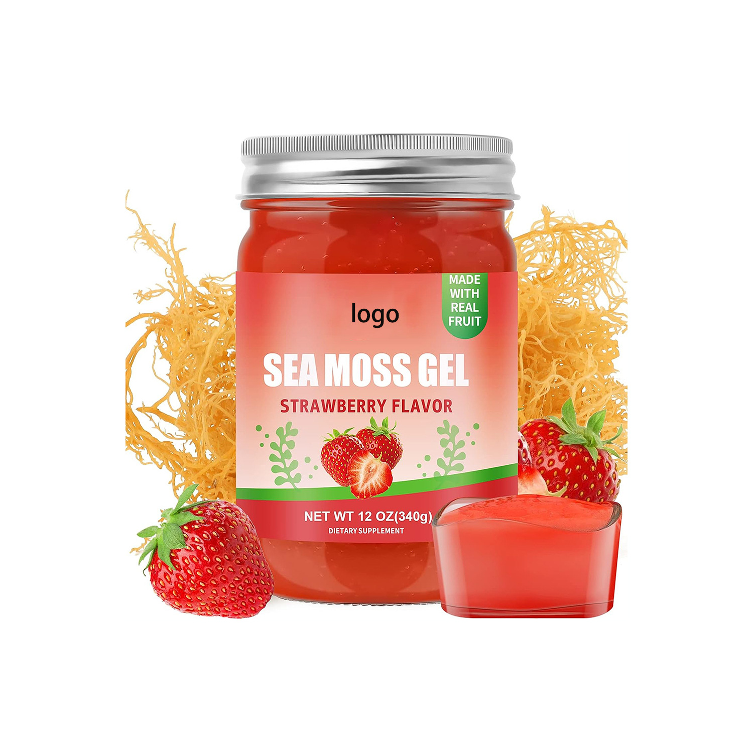海藻膏 sea moss gel 维生素矿物质补充海藻凝胶爆款跨境-阿里巴巴