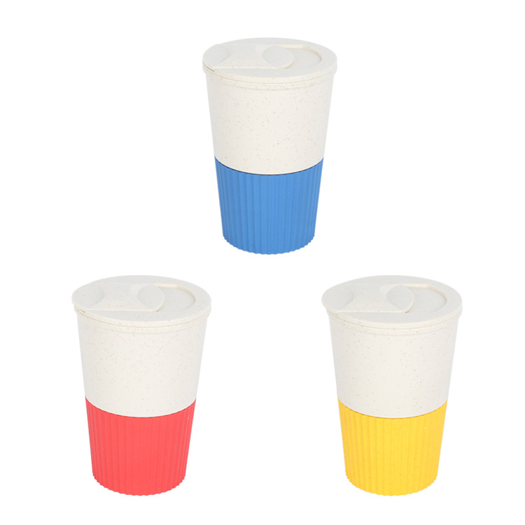 Portable Portable Cup Coffee Cup Water Cup Summer Water Cup with Drinking Cup Plastic with Lid Tea Cup