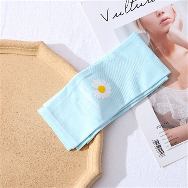 Ice Sleeve Wholesale Daisy Sun Protection Oversleeve Mosquito Repellent Viscose Fiber Oversleeve Printing Summer Outdoor Driving Cycling Sports Supplies