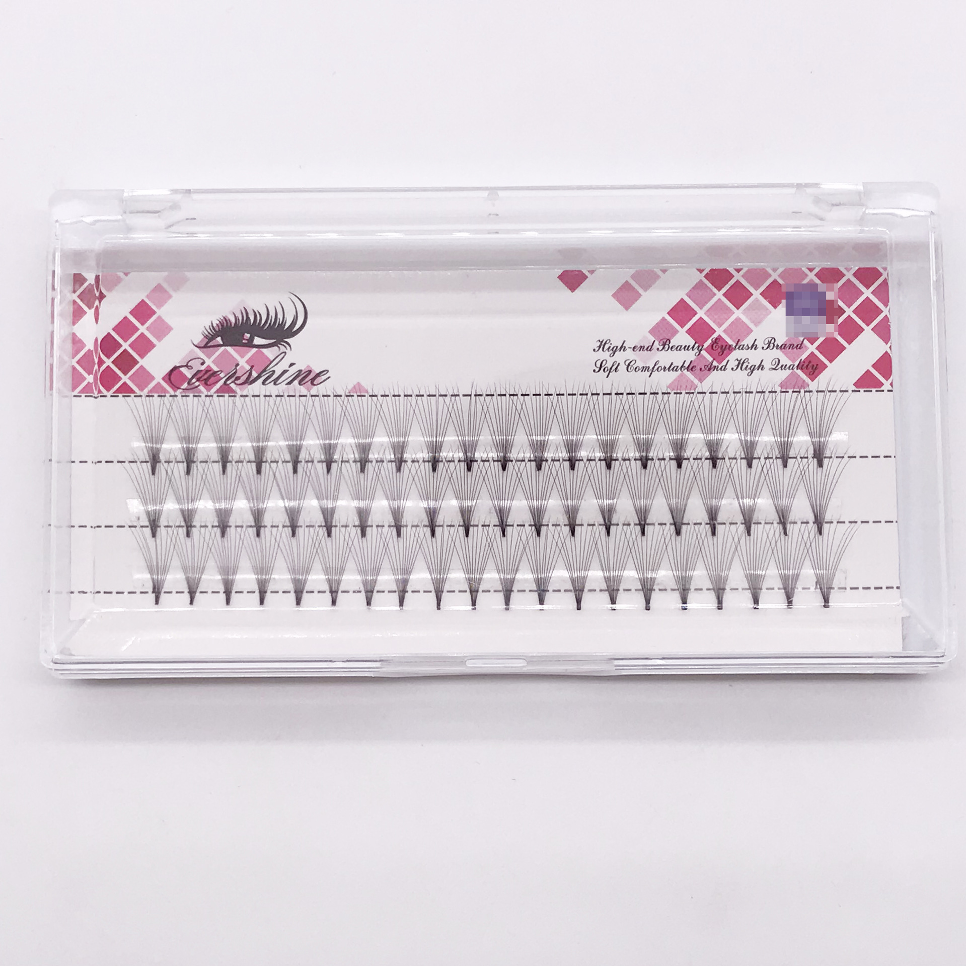 Factory Wholesale 10P Individual False Eyelash Grafting False Eyelashes Soft and Comfortable More than Eyelash Layered Eyelashes