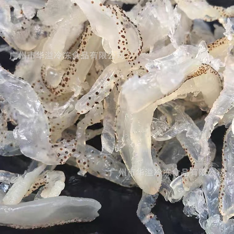 虎斑海蜇 500克*20包/箱 凉拌即吃海蜇 爽脆海蜇 虎斑点凉拌海蜇