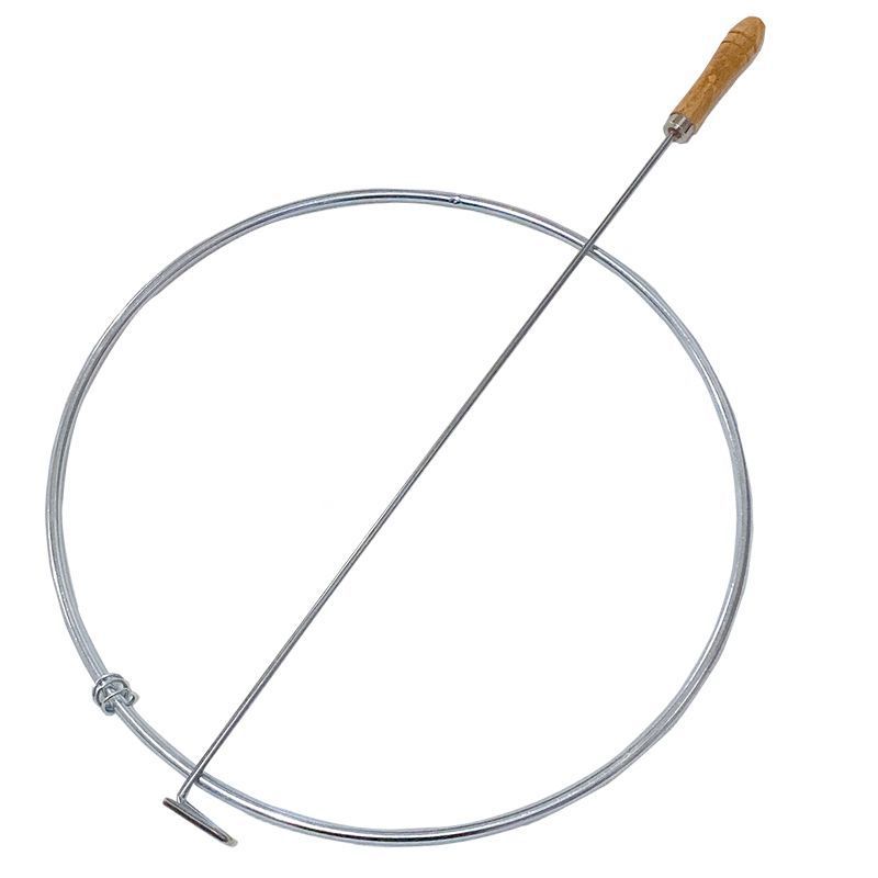 小学生铁环】滚铁环桶箍铁圈怀旧传统儿童成人健身实心加粗铁环066