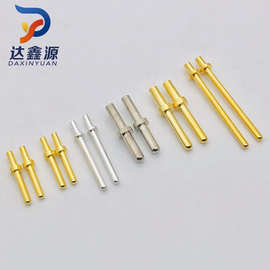 DC/AC铜针PCB板线路板1.0|2.0半空心十字针插针pin针现货批发