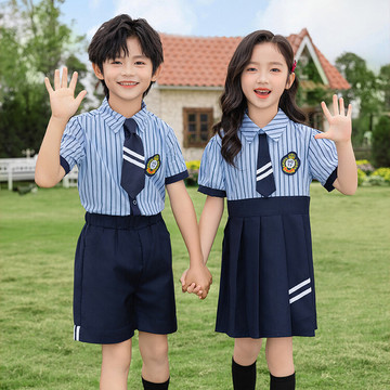 夏季幼儿园园服英伦风男女儿童班服老师装毕业表演服小学生校服