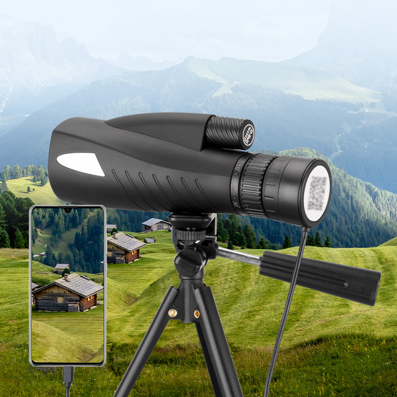 电子目镜微光夜视全画幅配件连接手机拍摄可搭天文单筒观鸟望远镜