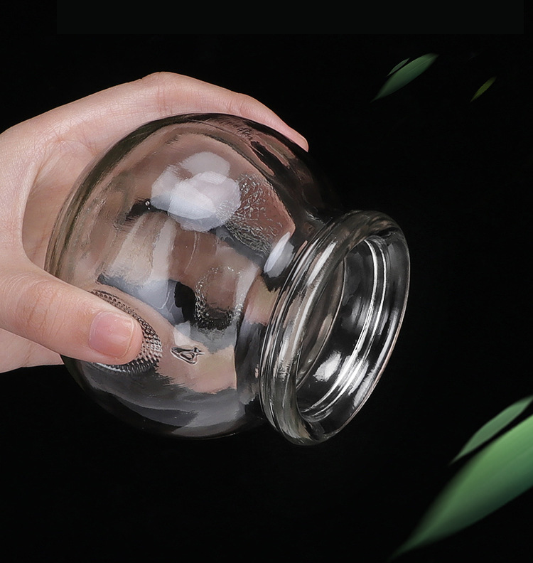 把拔火罐3玻璃拔罐器4号大号家用套装美容院中医专用加厚防爆去湿