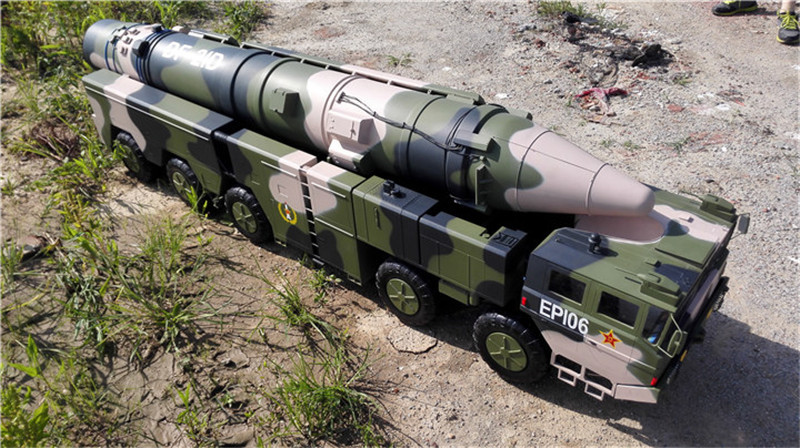 仿真东风41导弹车模型东风26东风21d发射车模型1:6df41仿真df26