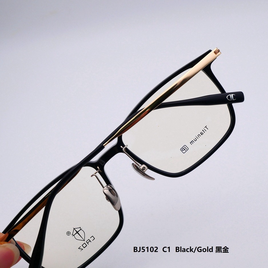 多款多色高质量纯钛TR框钛脚眼镜框男女近视眼镜架BJ5102
