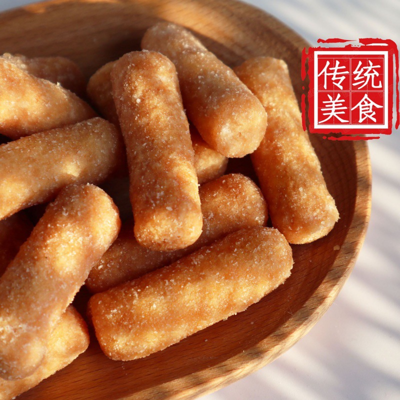 糯米京果江米条20斤整箱老式糖条香酥果子散装摆摊休闲零食小吃批